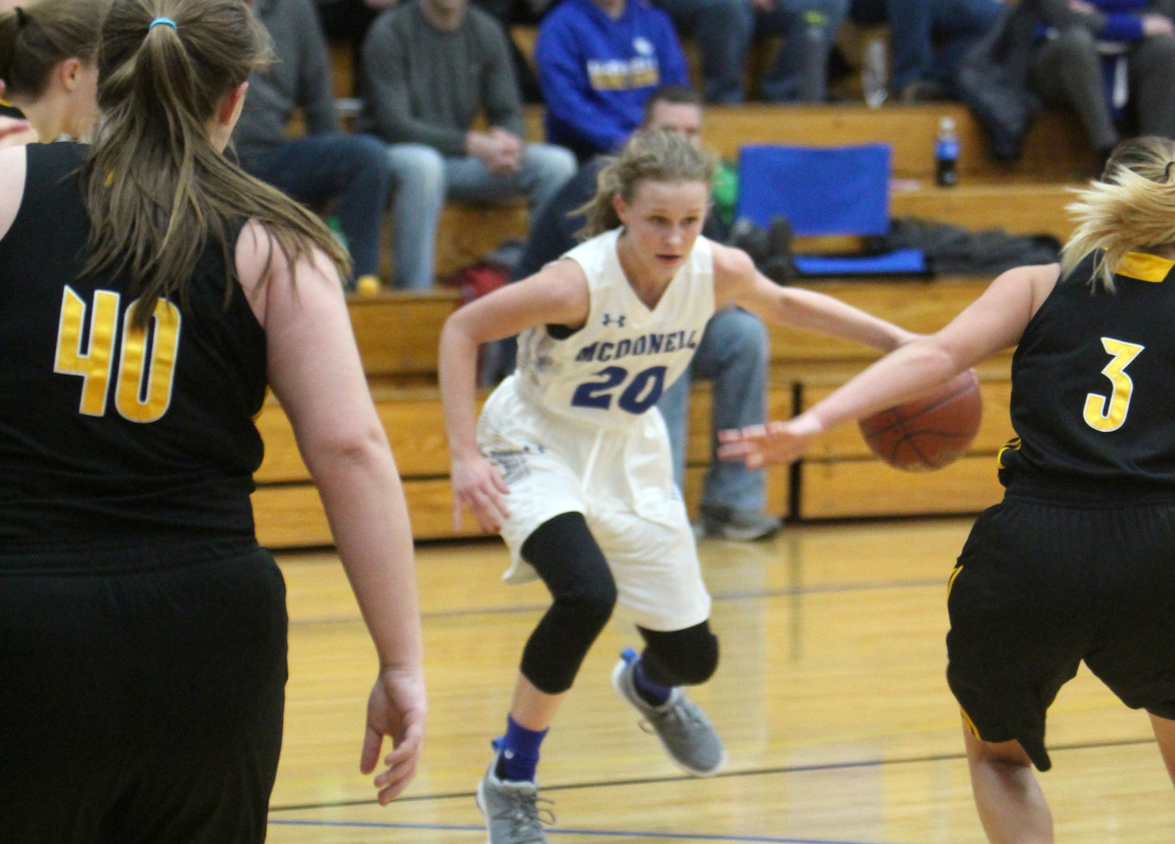 Cadott at McDonell girls basketball 1-3-19